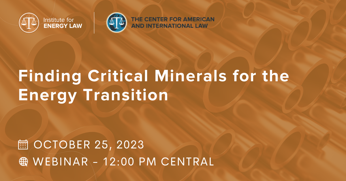 Finding Critical Minerals For The Energy Transition