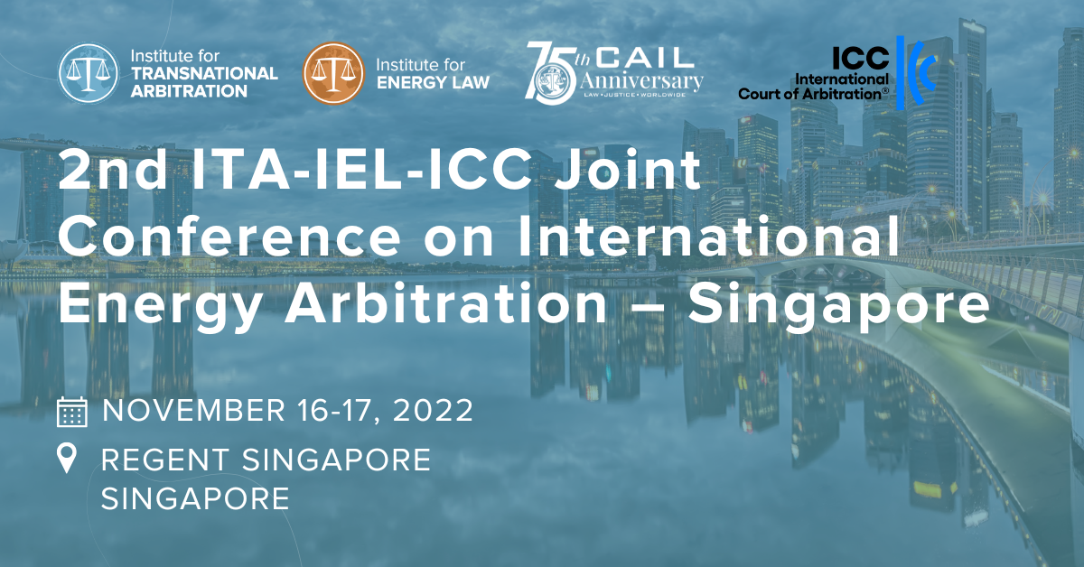 2nd ITAIELICC Joint Conference on International Energy Arbitration